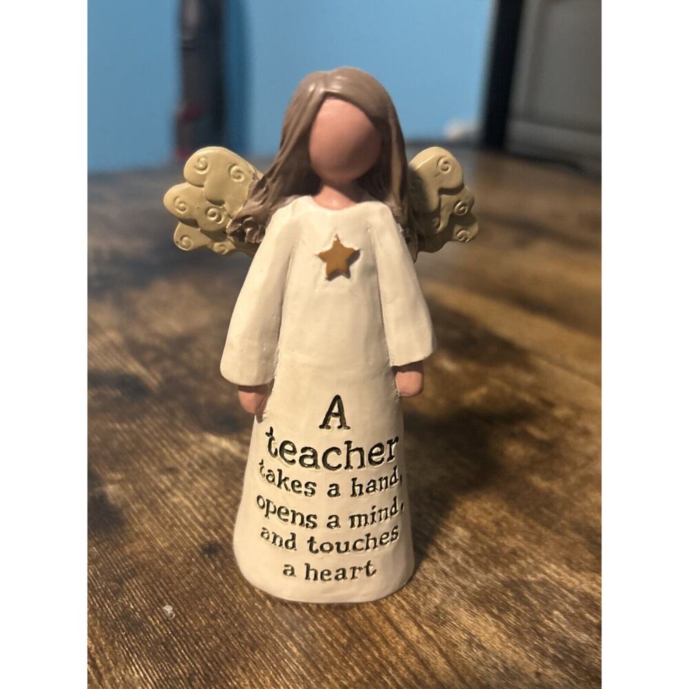 Heaven Sends Angel Teacher Novelty‎ Figurine - Standing Teacher Gift Idea